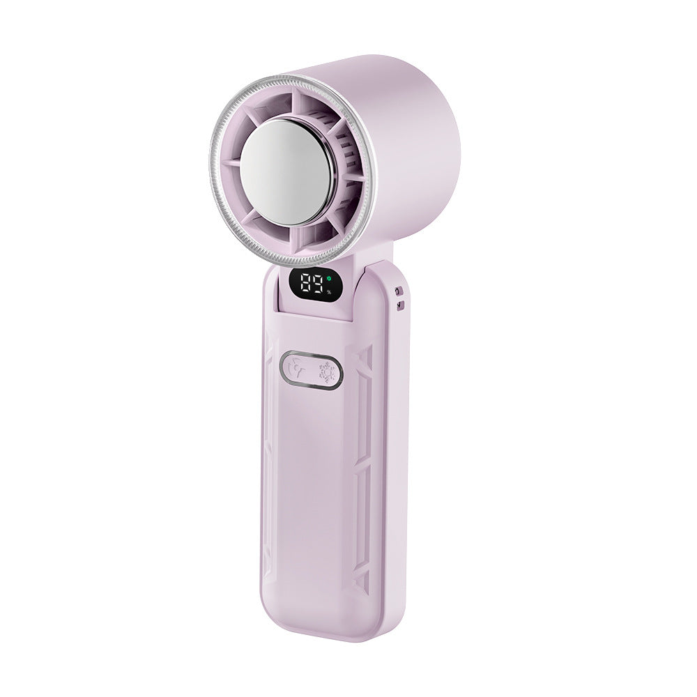 Women's portable mini hub fan with digital display Bowlift