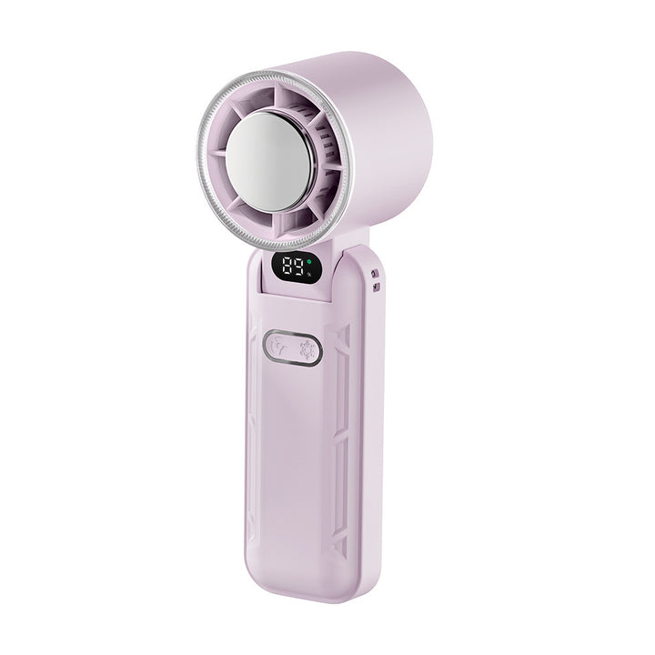 Women's portable mini hub fan with digital display Bowlift