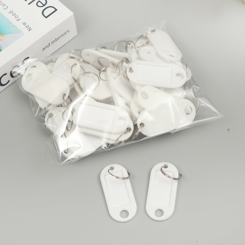 Unisex Writable Keychains with extensive labeling function Bowlift