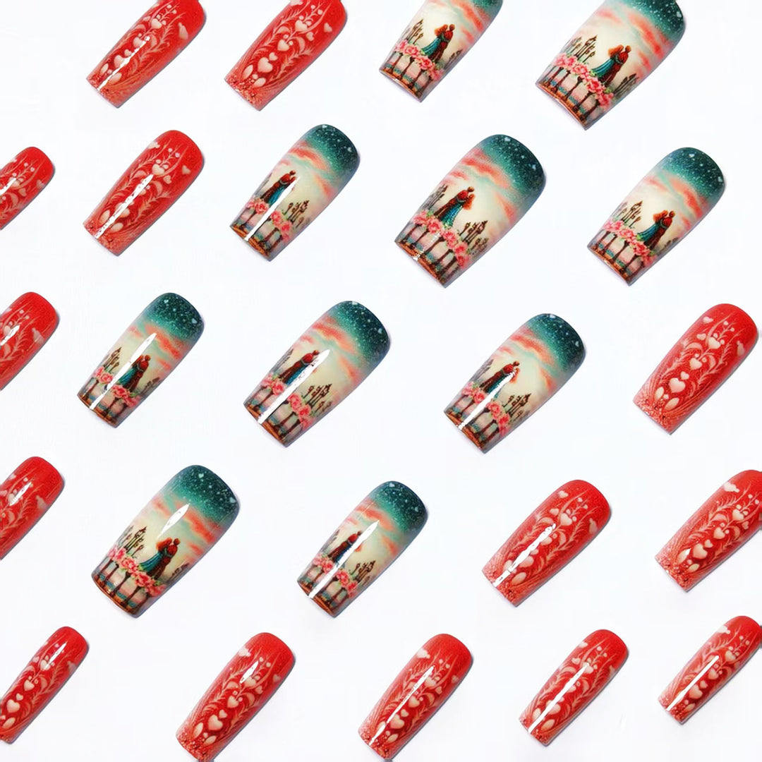 Romantic Scenic Nail Art Bowlift