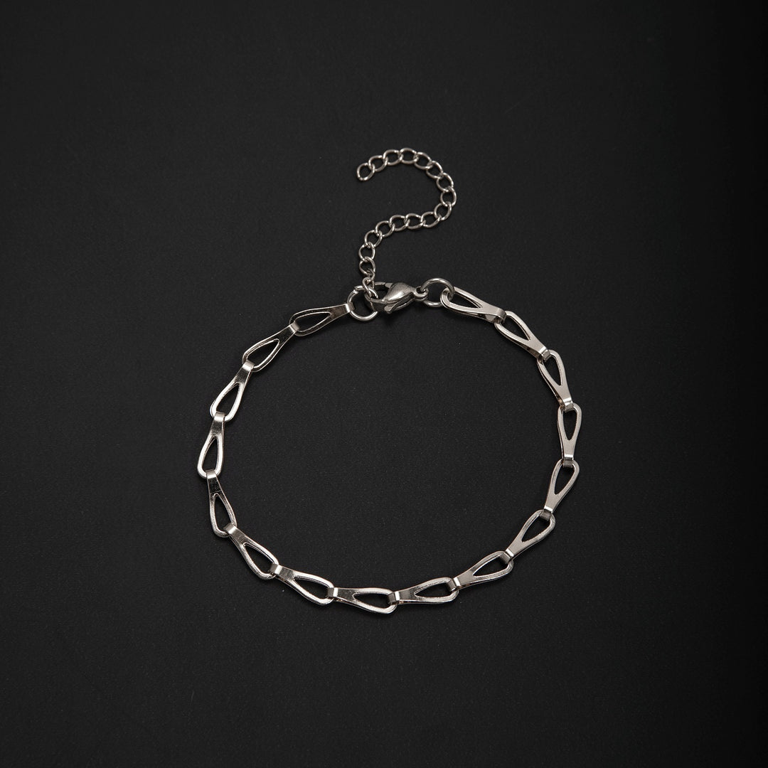Adjustable Contemporary Link Bracelet Bowlift