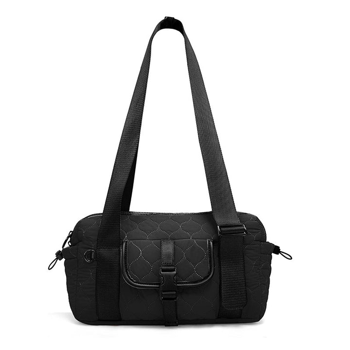 Multifunctional shoulder bag with structured design Bowlift