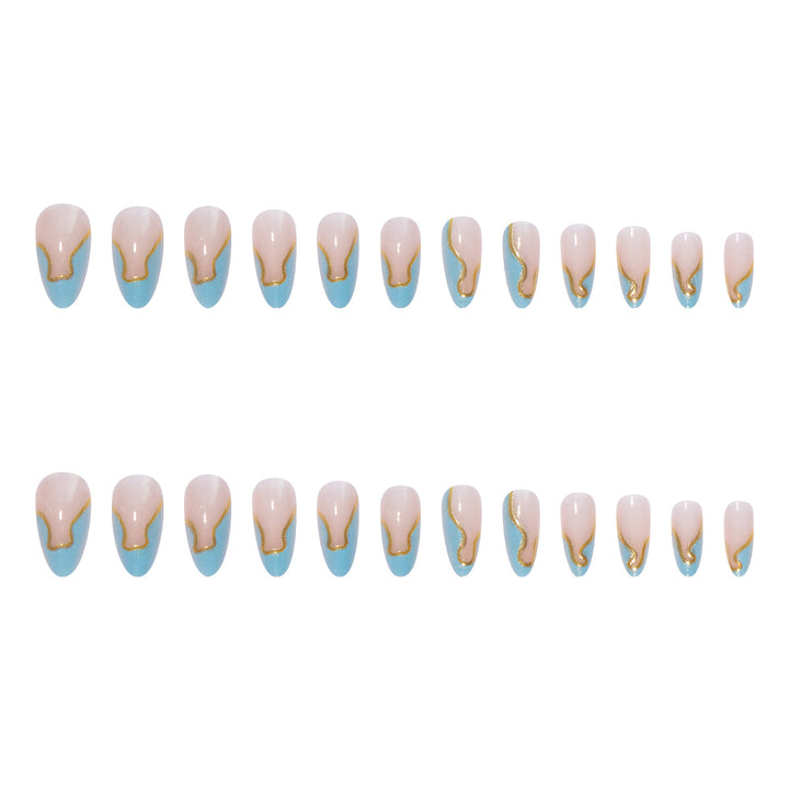 Elegant artificial nail tips with stylish design Bowlift