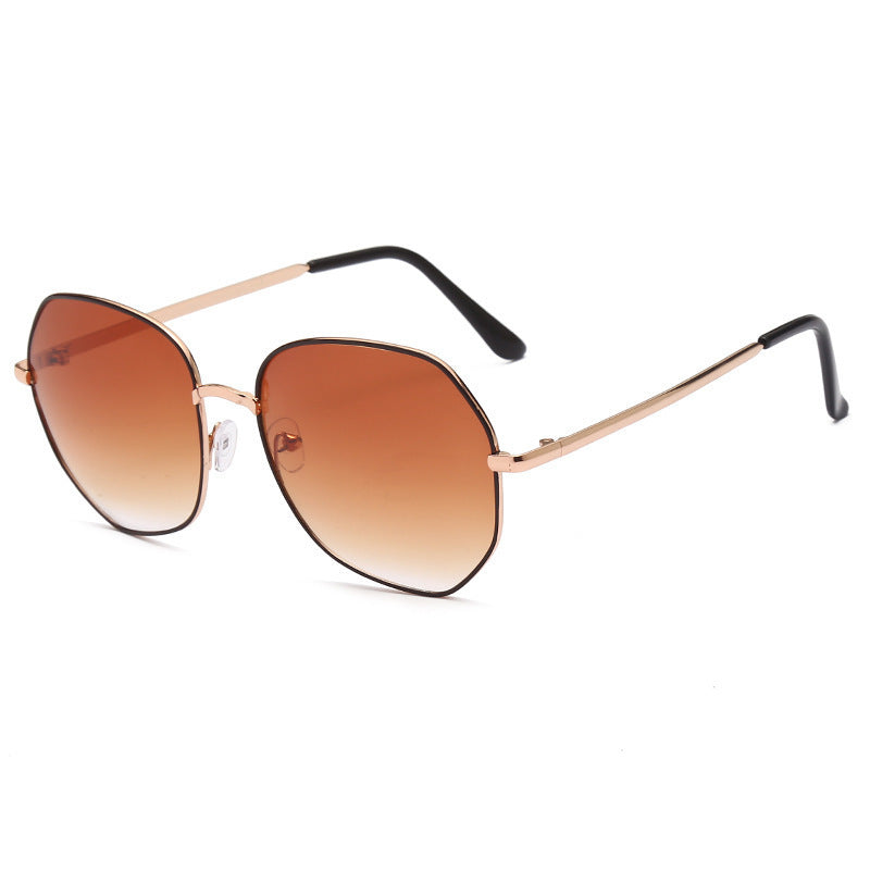Ladies fashionable sunglasses with octagonal shape and polarized lenses Bowlift