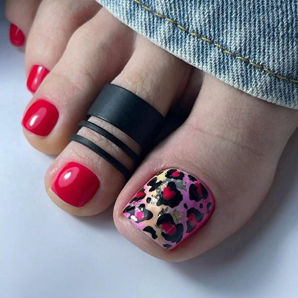 Elegant toenail art Bowlift