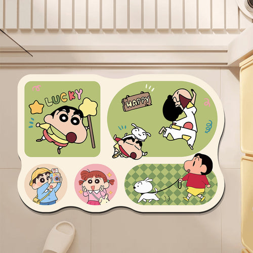 Cartoon Character Bathroom Mat