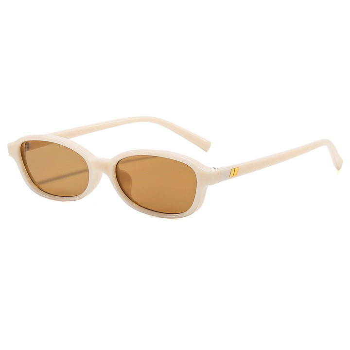 Ladies fashionable sunglasses in stylish oval design with UV protection Bowlift