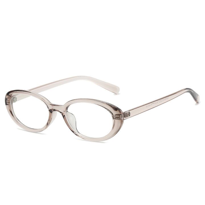 Retro-Inspired Cat-Eye Sunglasses with Transparent Frames Bowlift
