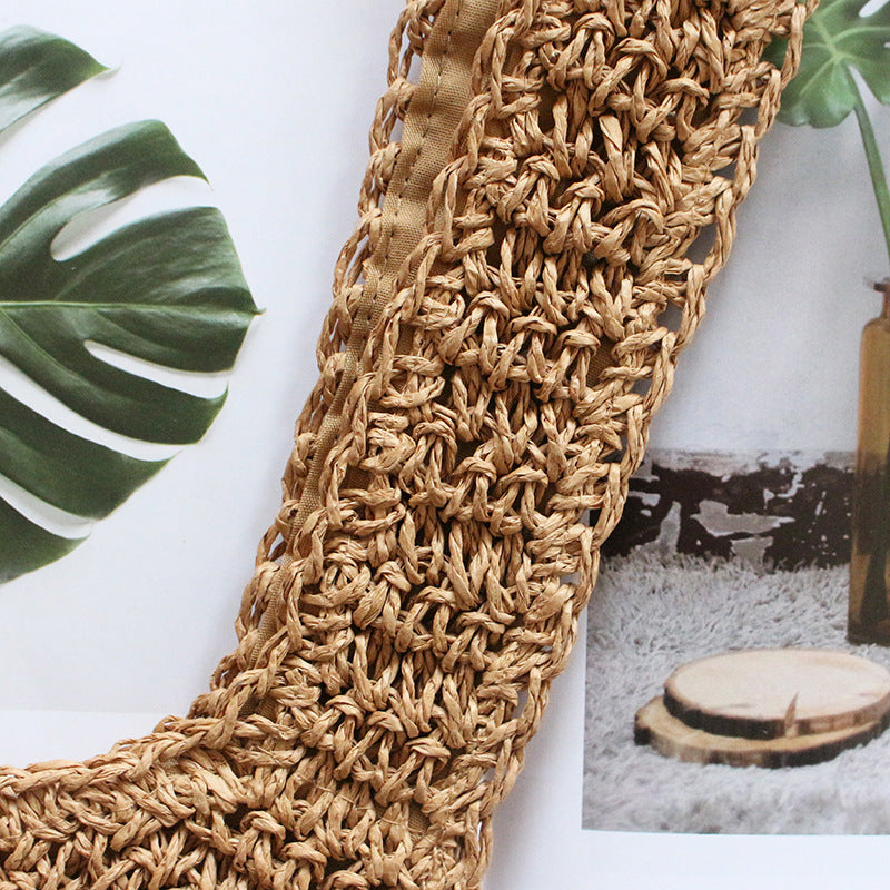 Handmade straw bag Bowlift