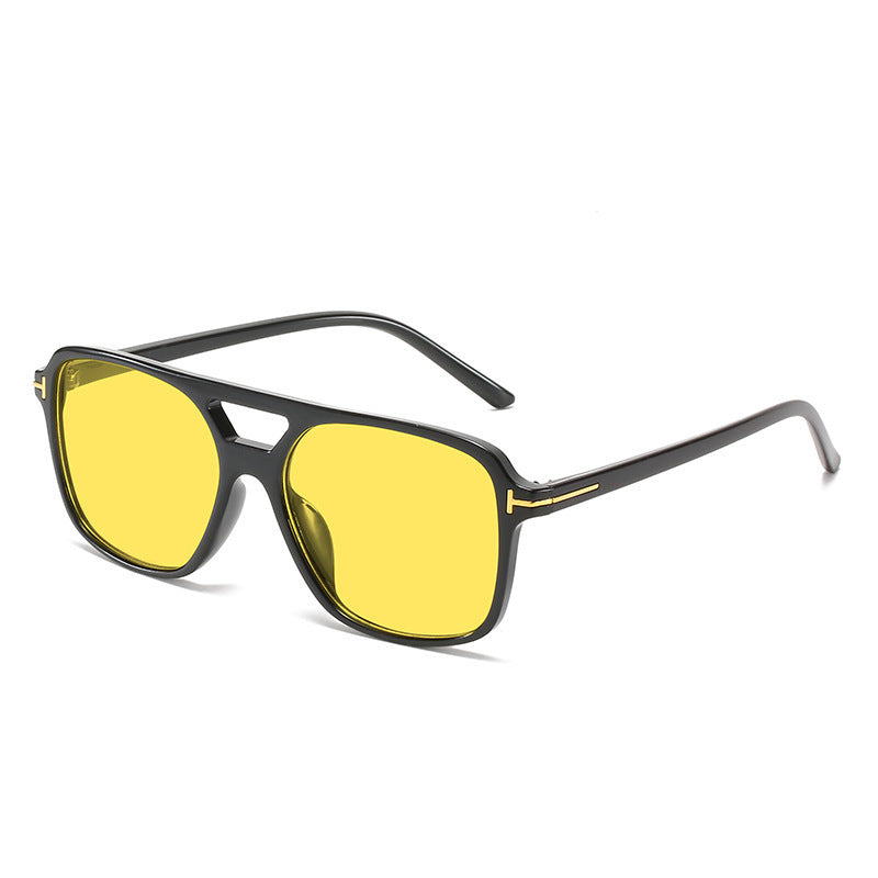 Bold Geometric Frame Glasses Bowlift
