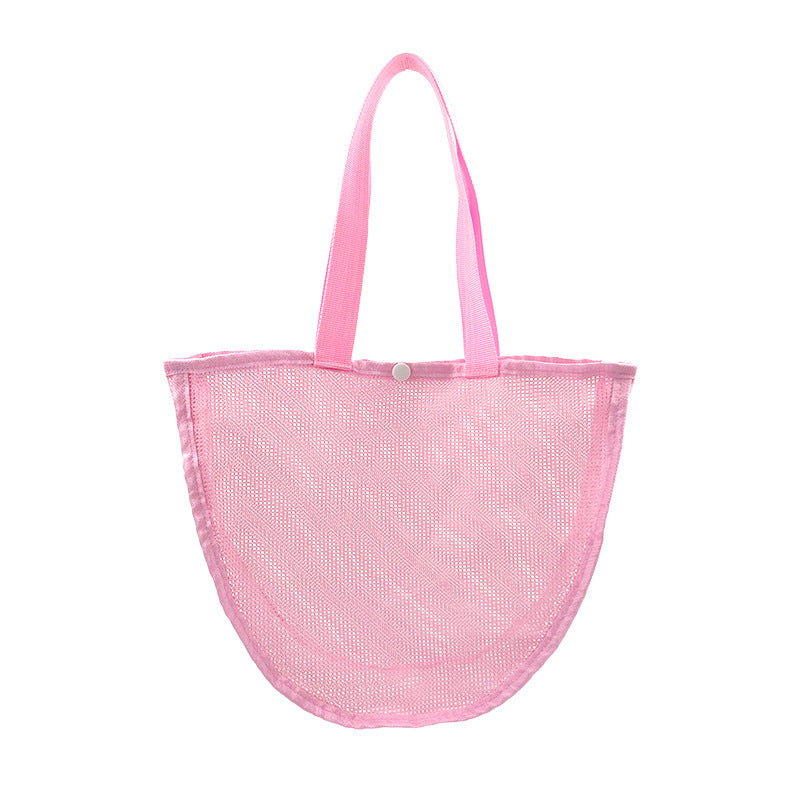 Durable mesh beach bag with wide straps Bowlift