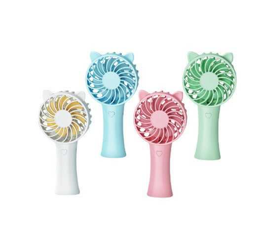 Women's portable cat ears fan Bowlift