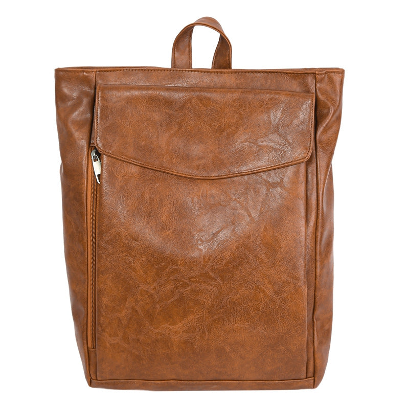 Premium Leather Laptop Rucksack Bowlift