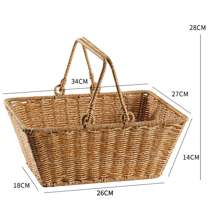 Woven Storage Basket Bowlift