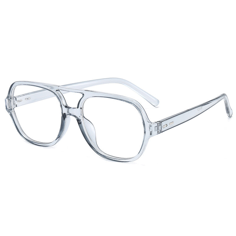 Women square glasses with clear frame and trendy design Bowlift