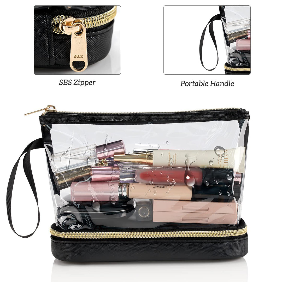 Transparent Cosmetic Organizer Bag Bowlift