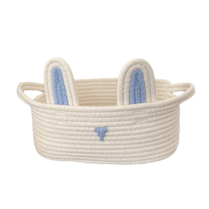 Ladies decorative storage basket with bunny ear design Bowlift