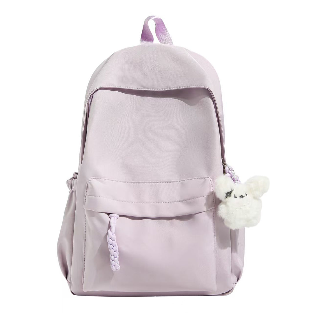 Soft Textured Casual Backpack Bowlift