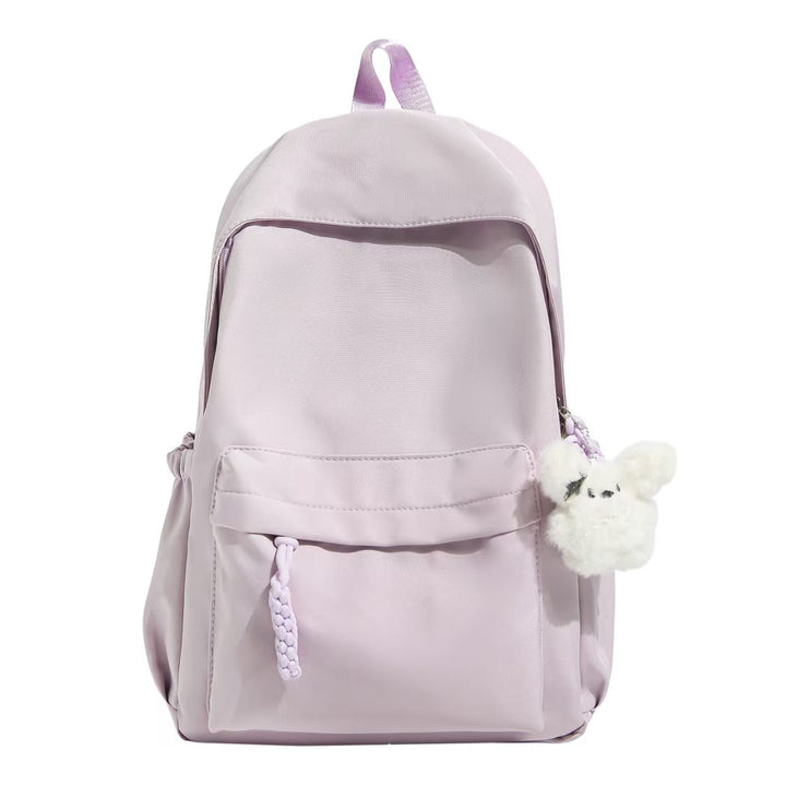 Soft Textured Casual Backpack Bowlift