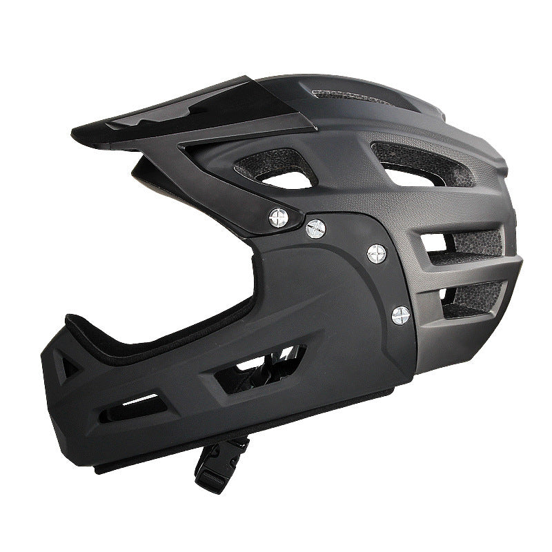 Full-Face Mountain Biking Helmet Bowlift