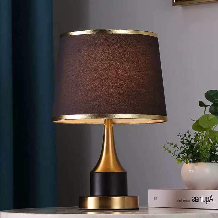 Elegant Metallic Table Lamp