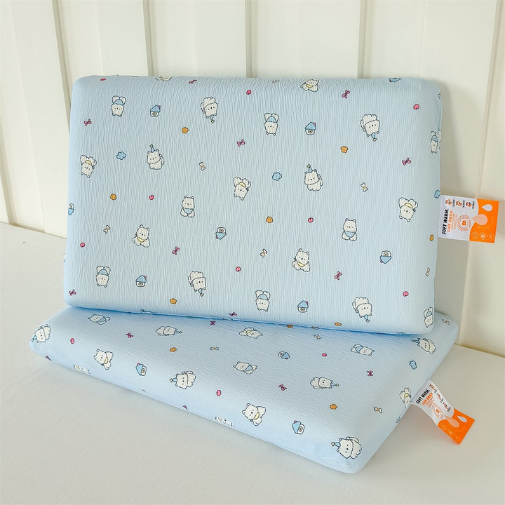Ergonomic Sleep Pillow with Breathable Cotton Cover Bowlift
