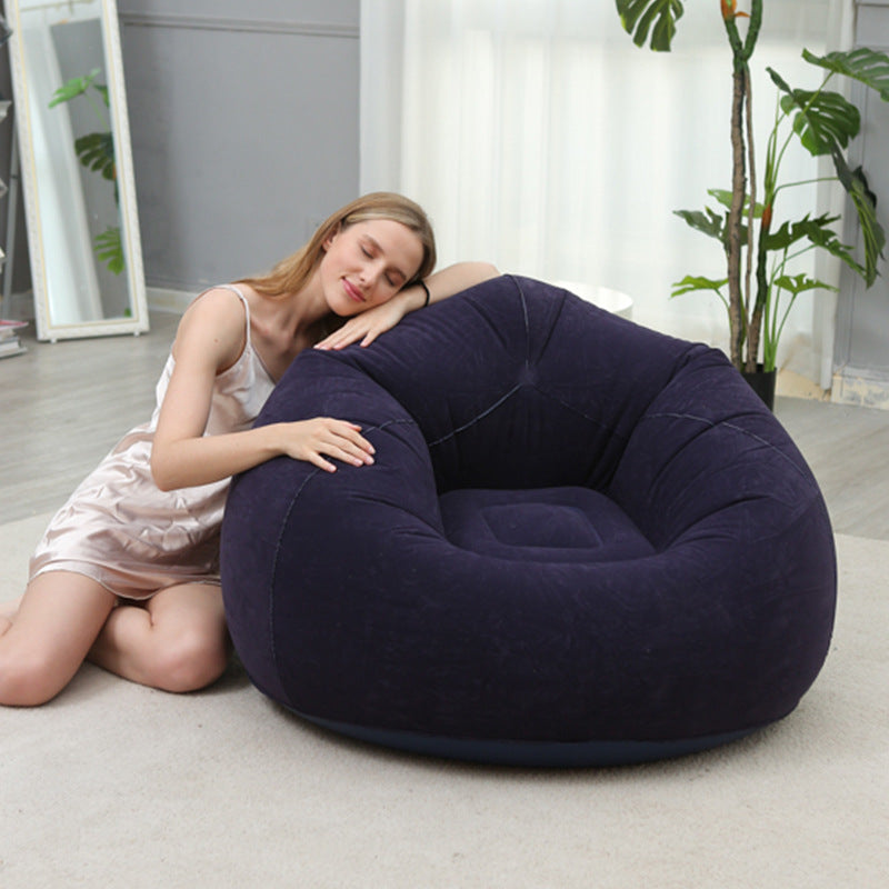 Women Inflatable Comfort Sofa with Ergonomic Backrest Bowlift