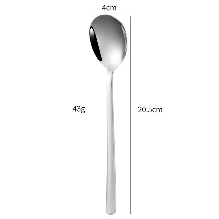 Elegant dessert spoon with luxurious golden surface Bowlift