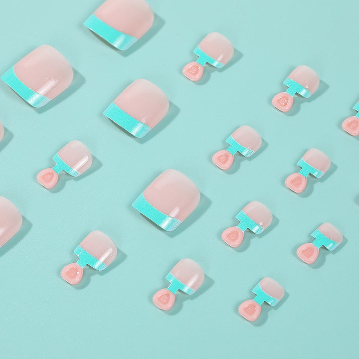 Nail art set with stylish pastel designs Bowlift