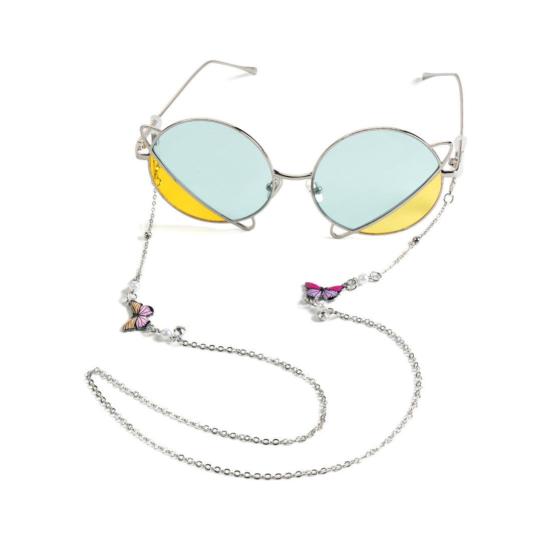 Butterfly-Themed Eyewear Necklace Bowlift