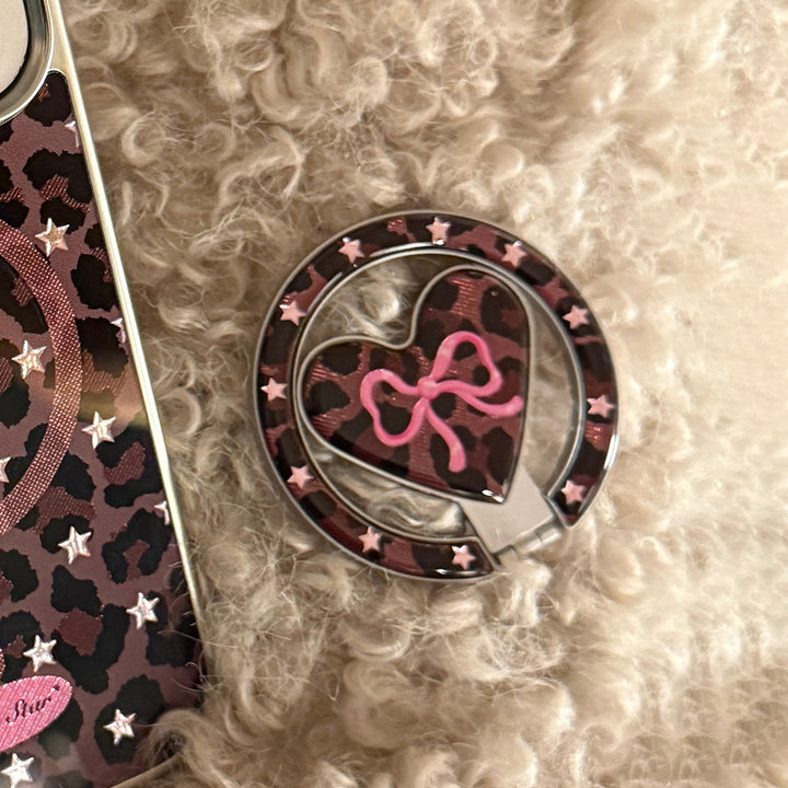 Trendy leopard print phone case Bowlift
