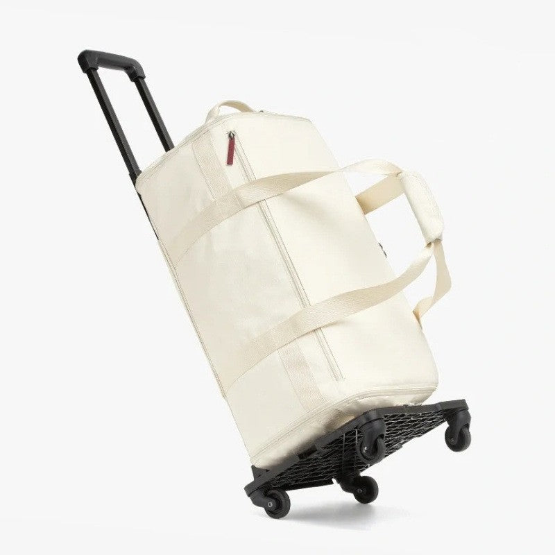 Spacious travel bag with practical rolling system Bowlift