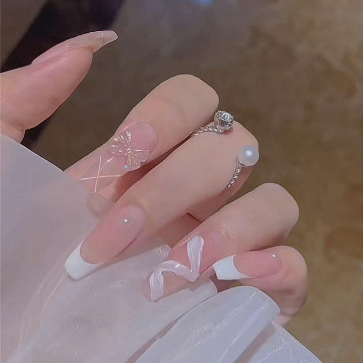 Artistic Sculpted Press-On Nails Bowlift