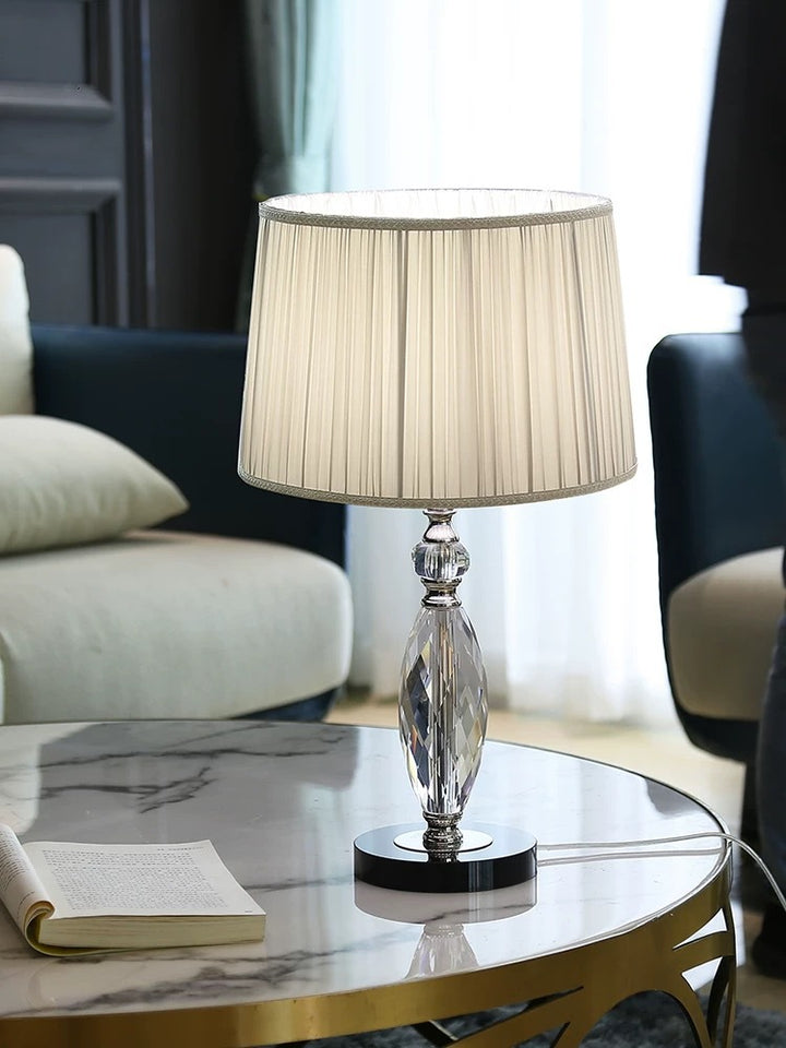 Crystal Base Decorative Table Lamp