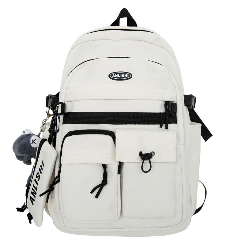 Multi-Pocket Travel School Backpack Bowlift