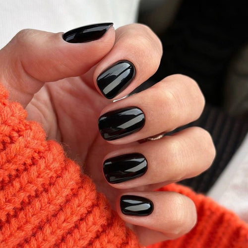 Artificial acrylic nails in modern design Bowlift