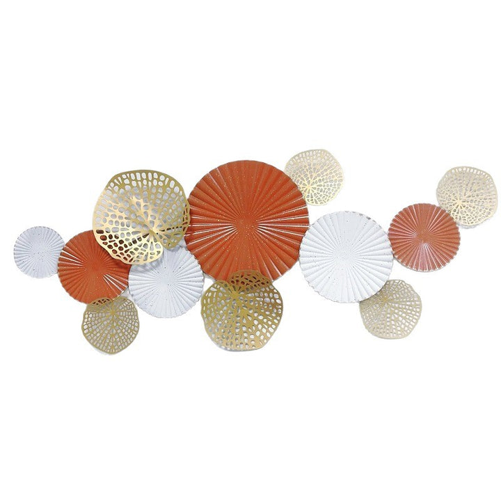 Modern Abstract Metal Wall Art Sculpture Bowlift