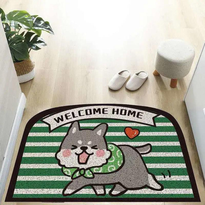 Cute Puppy-Themed Non-Slip Bath Mat