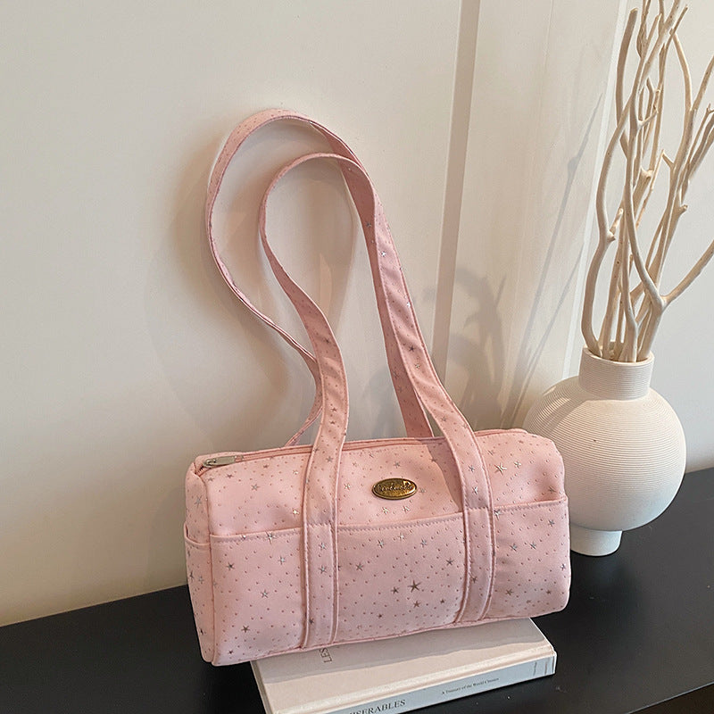 WoStylish Star-Embellished Shoulder Bag Bowlift