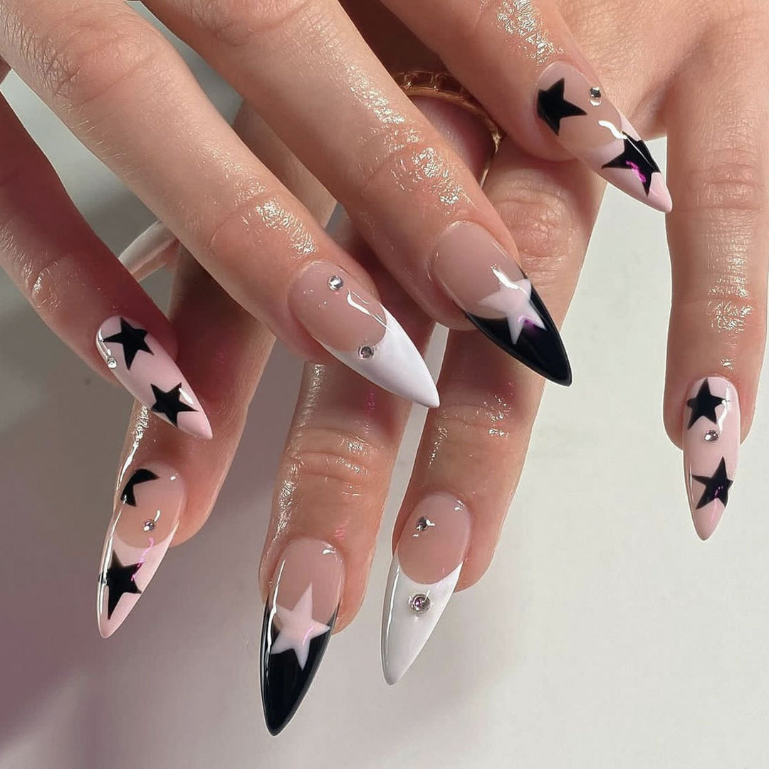 Starry Night Nail Art Bowlift