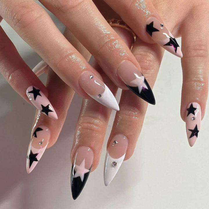 Starry Night Nail Art Bowlift