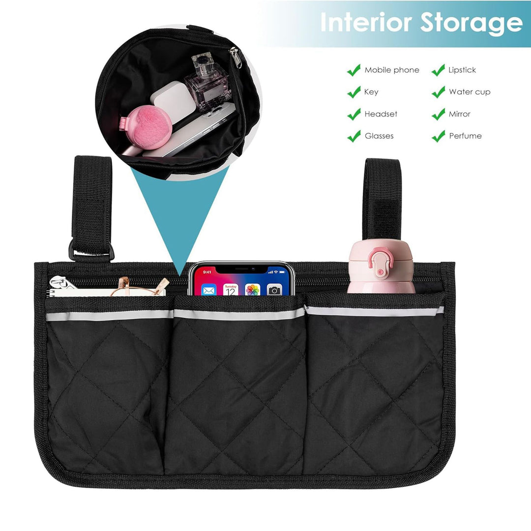 Multifunctional Organizer Bag with Zipper Bowlift