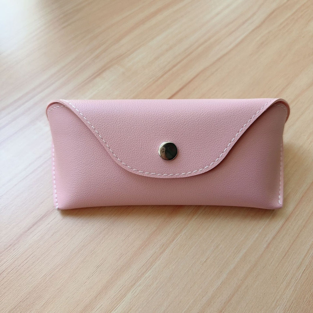 Stylish Leather Eyeglasses Case Bowlift