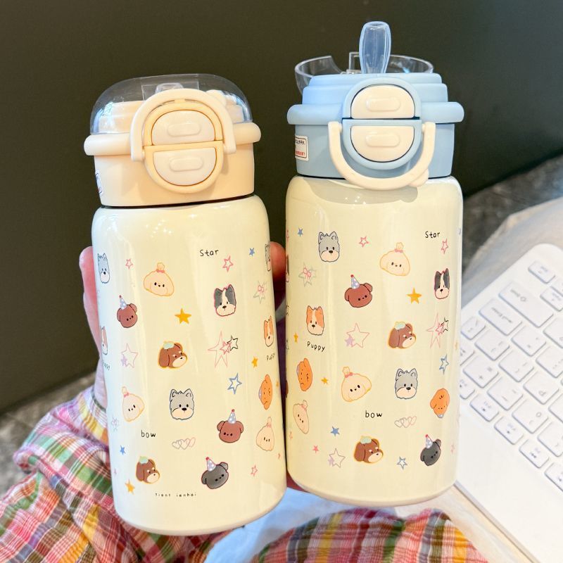 Ladies creative water bottle with animal motifs Bowlift