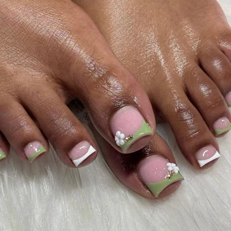 Elegant Press-On Nail Art Set Bowlift 1788495574