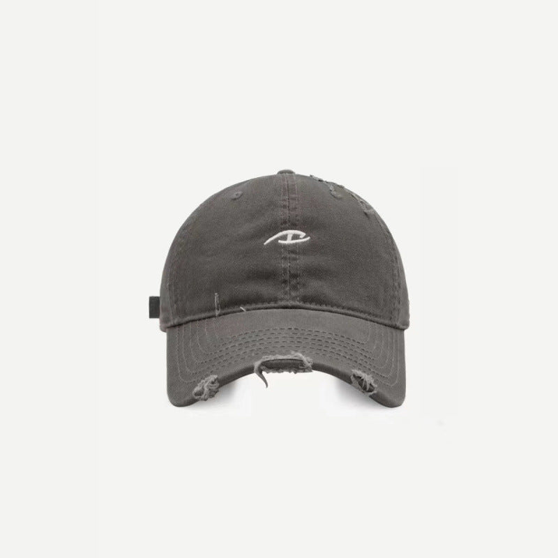 Women's Distressed Casual Baseball Cap Bowlift