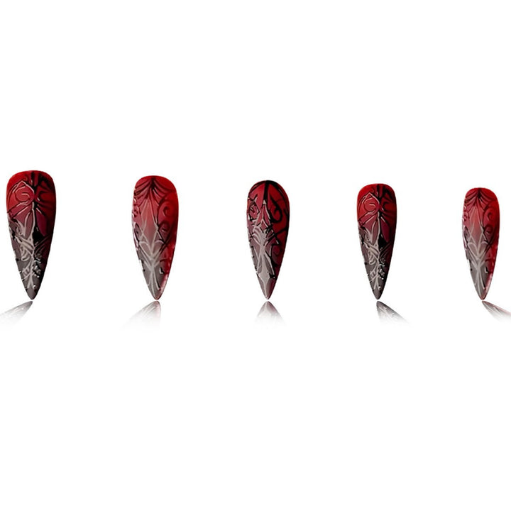 Gothic Stiletto Nail Art Set Bowlift