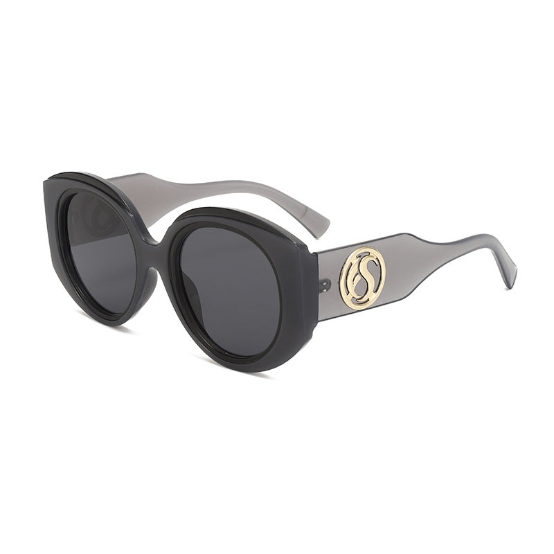 Women's modern sunglasses in striking oversized design Bowlift