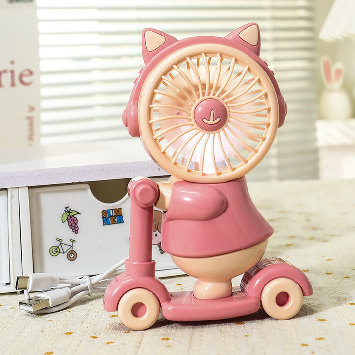 Ladies USB fan in creative animal design Bowlift
