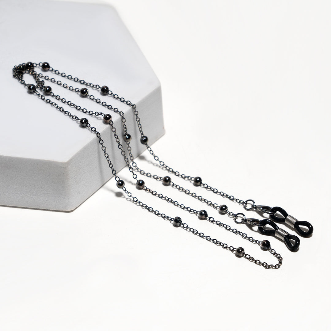 Beaded Eyewear Chain with Secure Clasps Bowlift